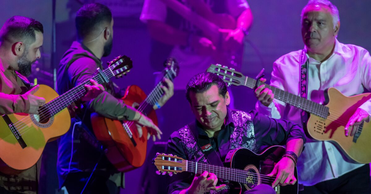 Gipsy Kings on tour in the United States and Canada in 2024, in San